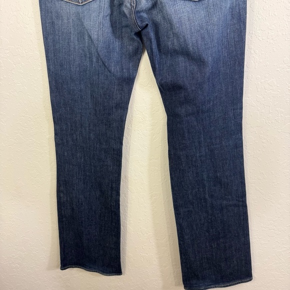 7 for all Mankind jeans boycut 30 bootcut causal button fly‎ Women's Blue Jeans - Picture 9 of 10